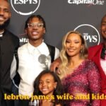 lebron james wife and kids